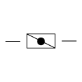 Absperrklappe (Form 2)